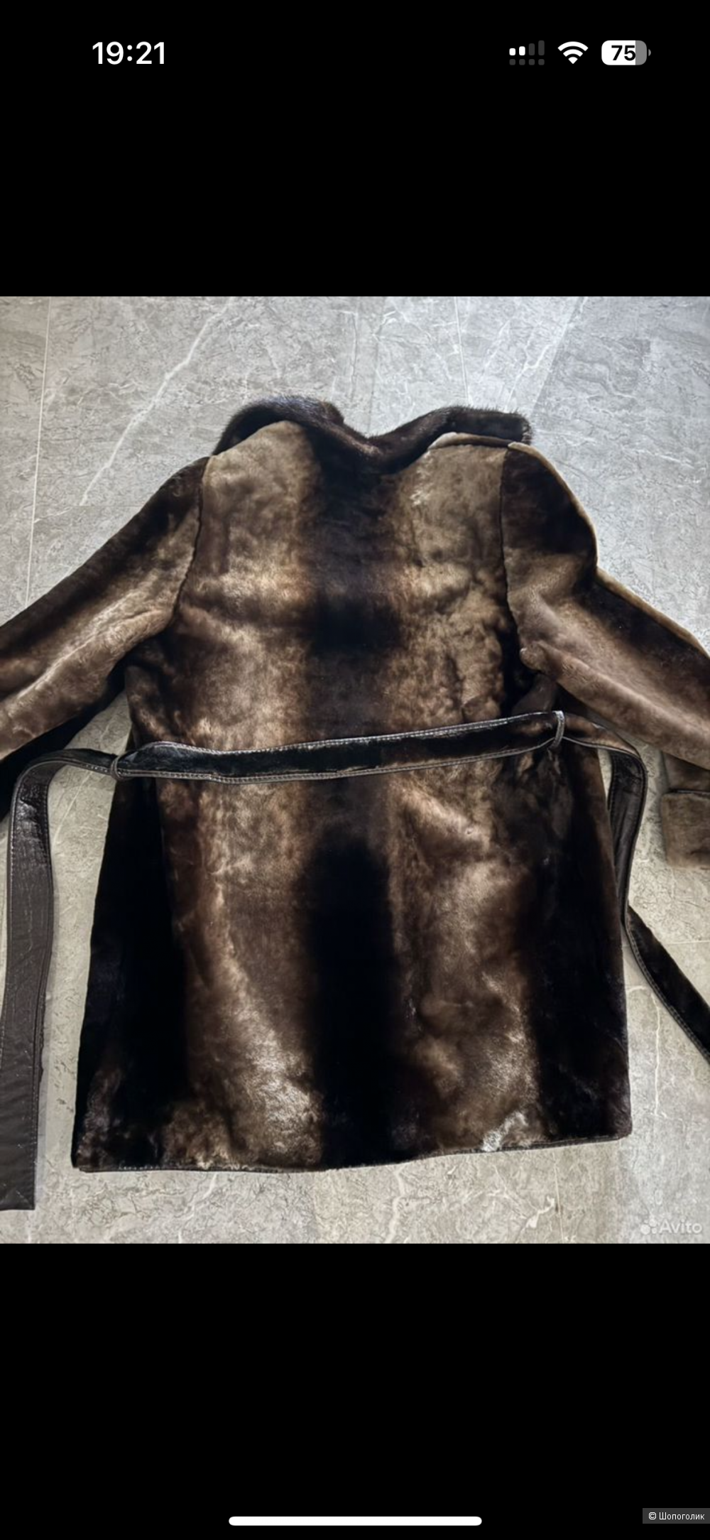 Шуба мутоновая фабрики Слава 48-50