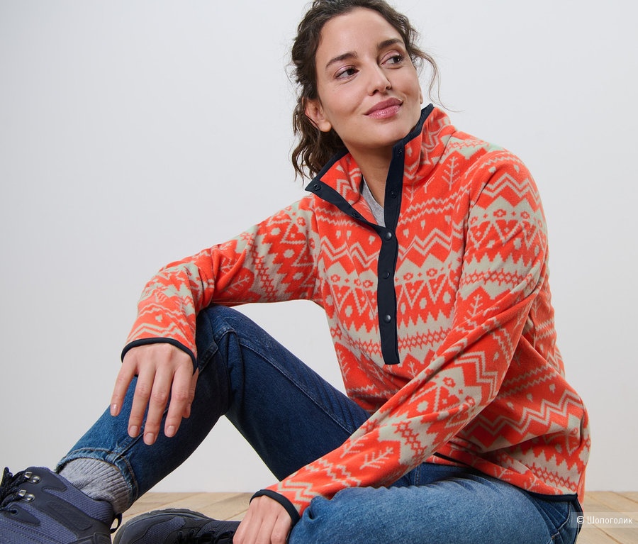 Tchibo флисовая кофта  р. 48/50