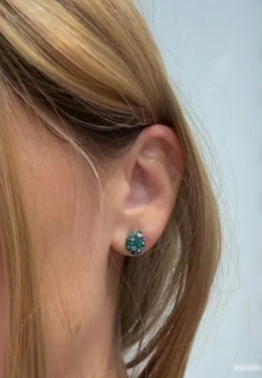 Серьги swarovski.