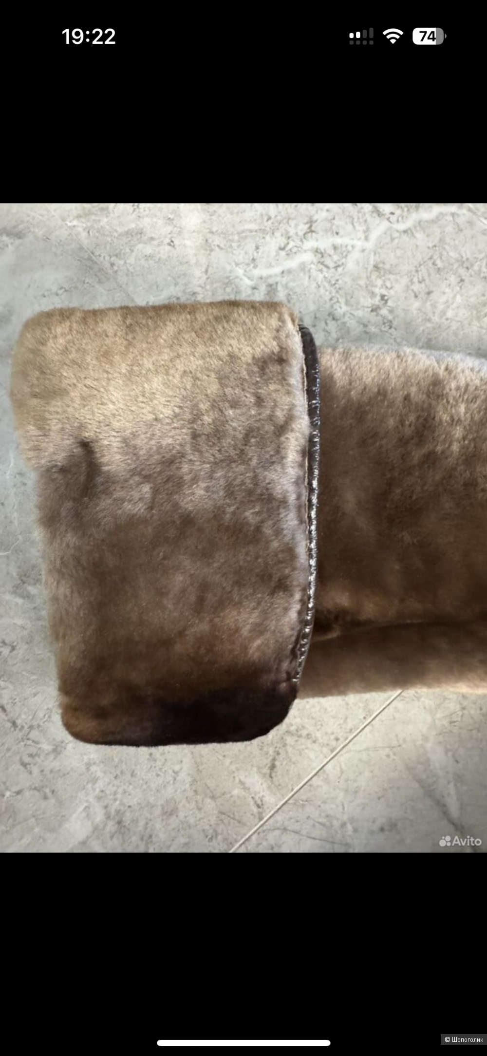 Шуба мутоновая фабрики Слава 48-50