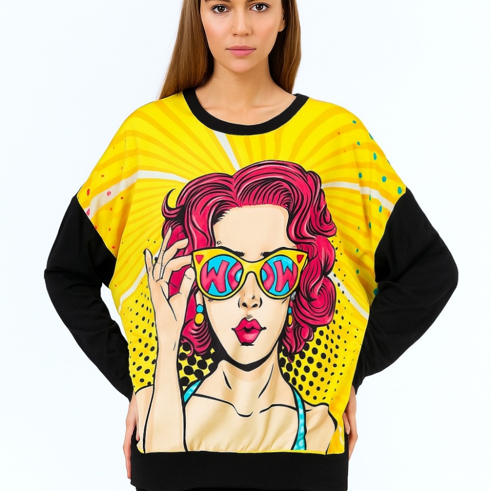 Свитшот оверсайз