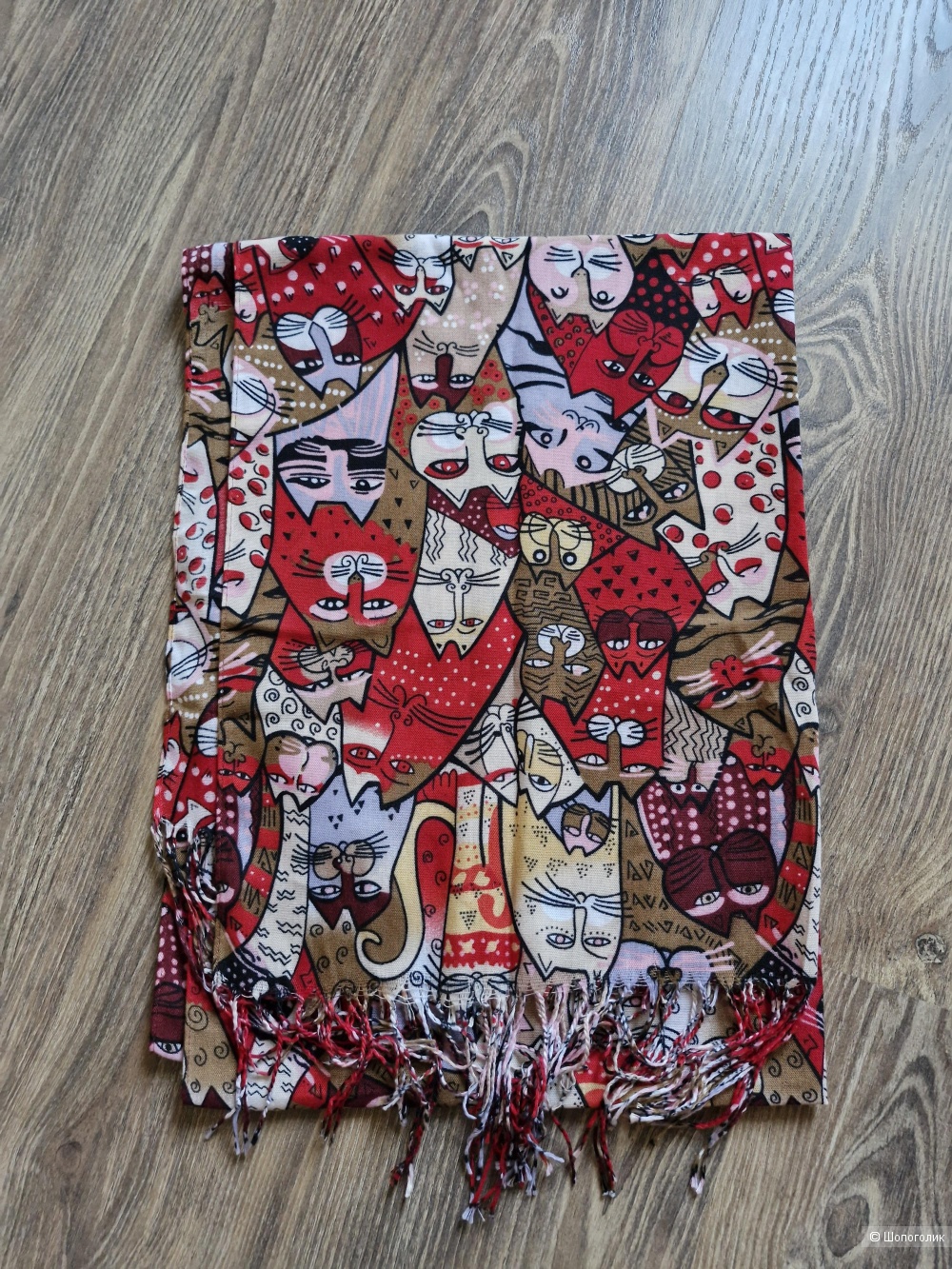 Палантин, no name, 170 на 68 см