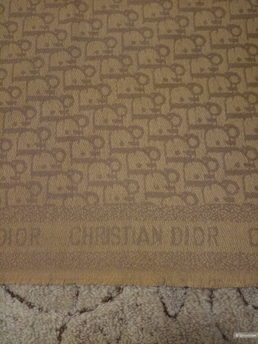 Шерстяной платок Dior, 94*91 см