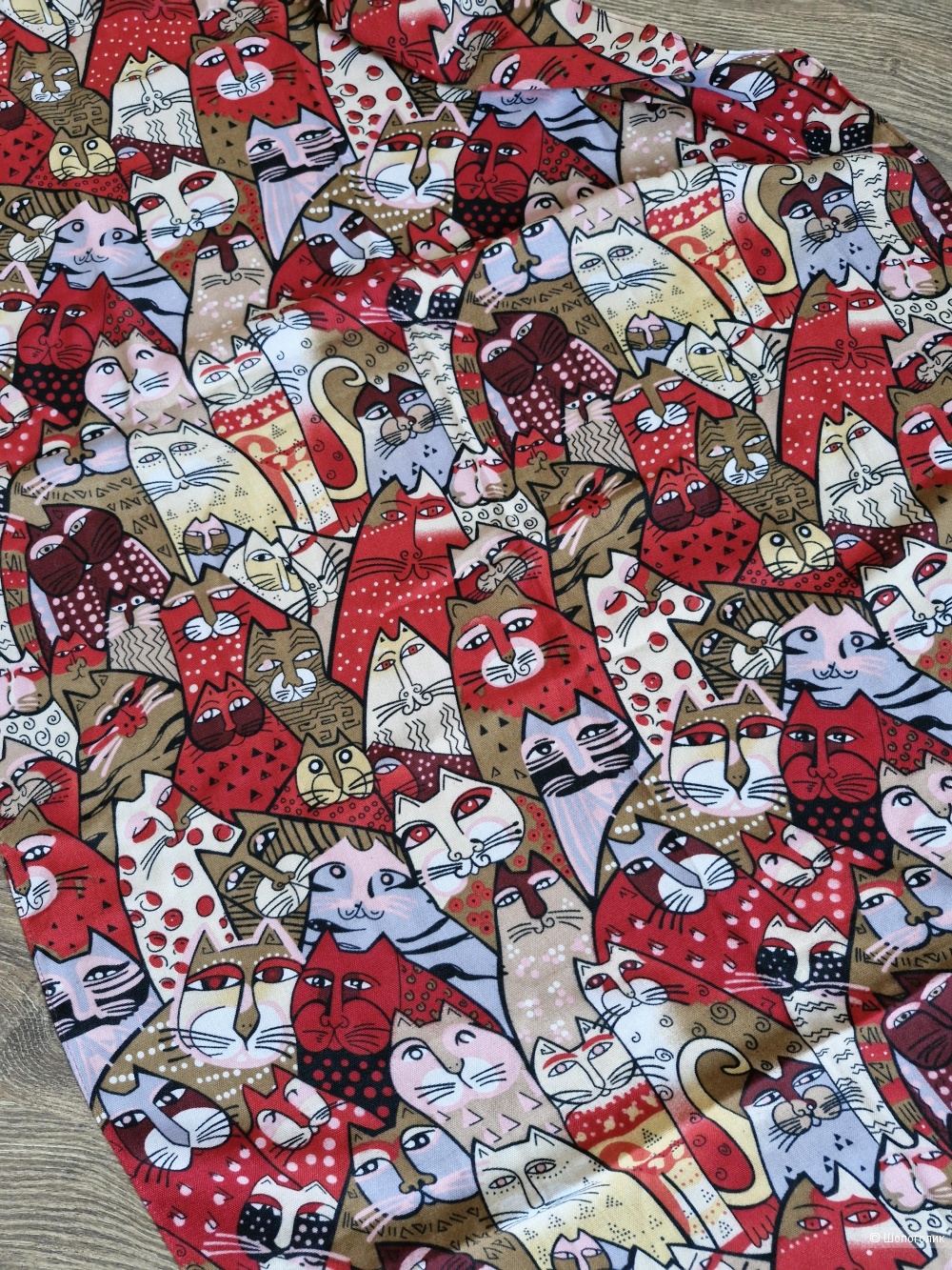 Палантин, no name, 170 на 68 см