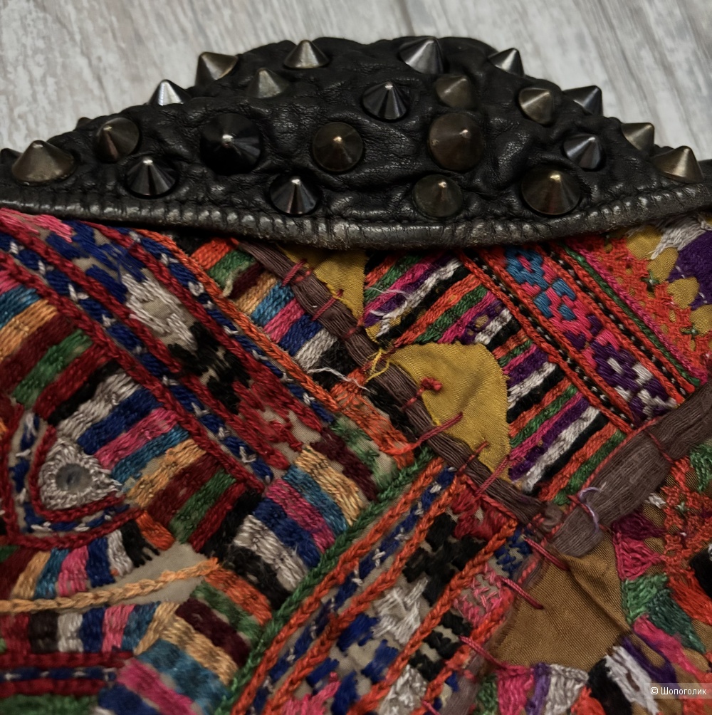 Жилетка-косуха кожаная All Saints, р.10 UK