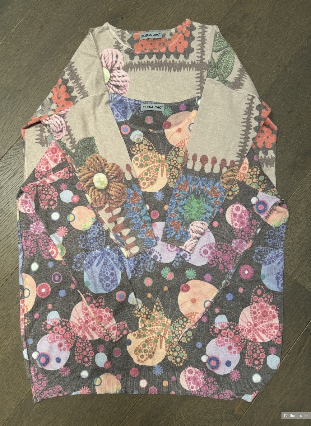 Джемпер кашемир EC grey, 46-54