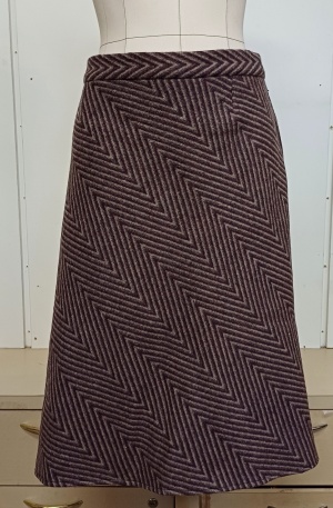 Драповая юбка, no name, XL