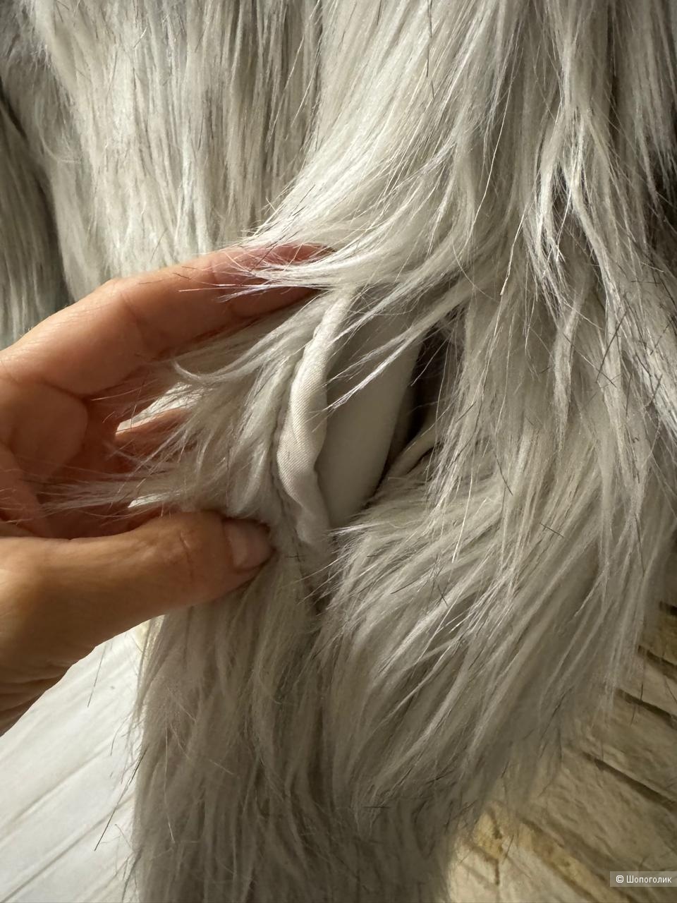 Полушубок Topshop, eur 34, рос 42/44