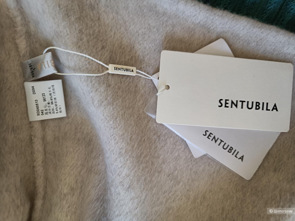 Пальто из 100% шерсти Sentubila. Размер: 46-48