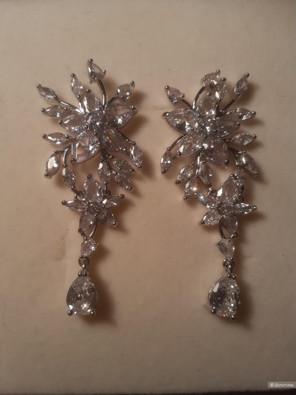 Свадебные серьги