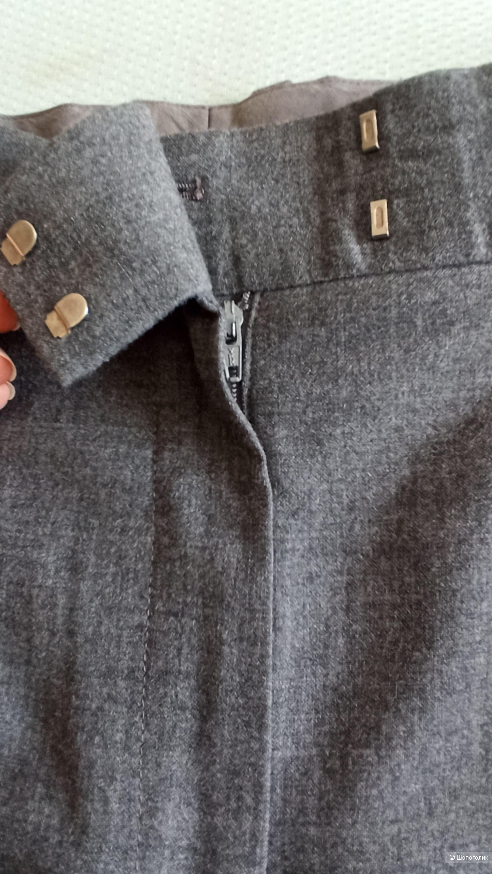 Шерстяные брюки Cos, размер 42