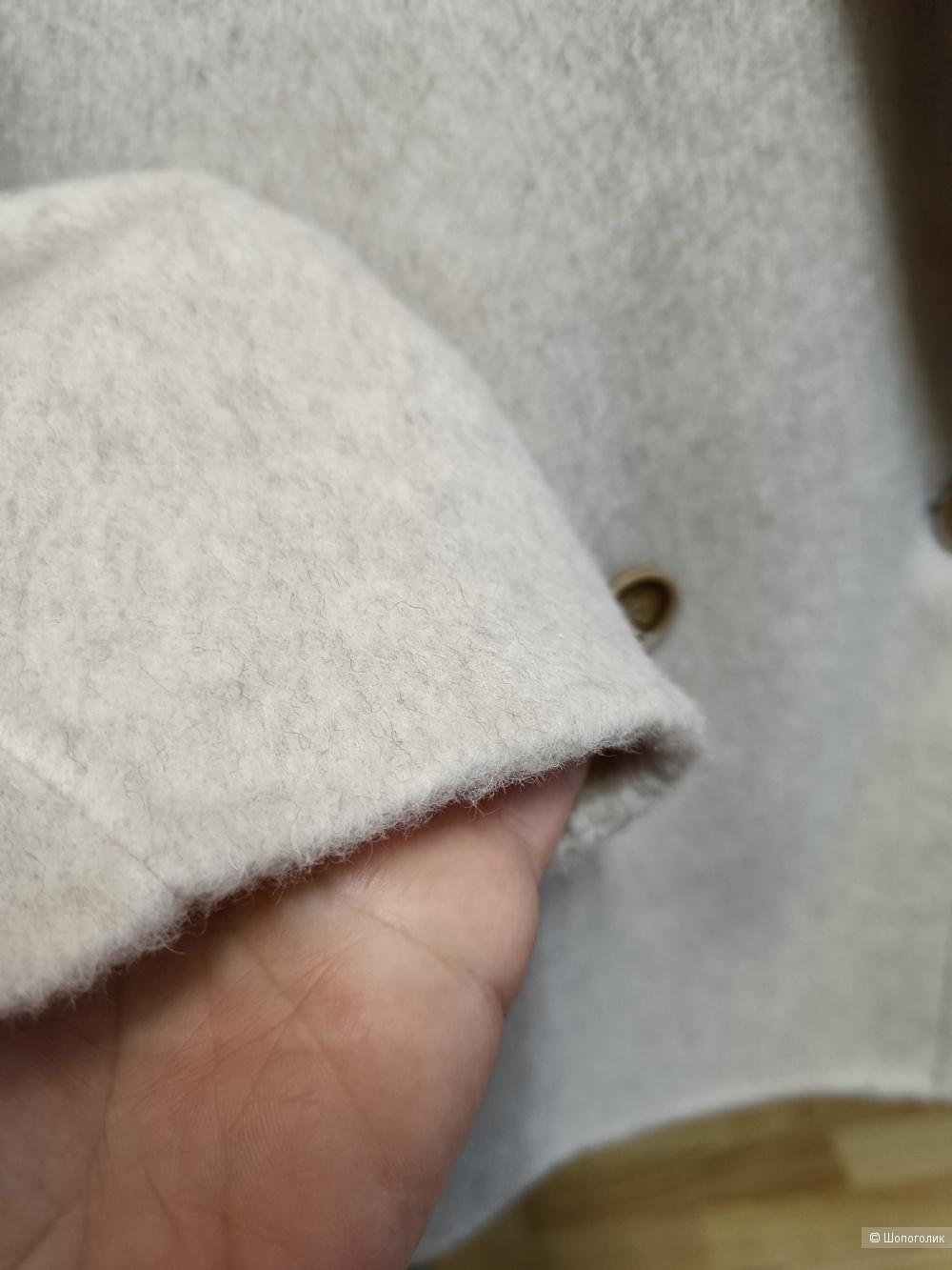 Пальто из 100% шерсти Sentubila. Размер: 46-48