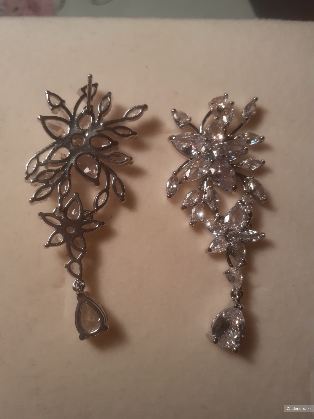 Свадебные серьги