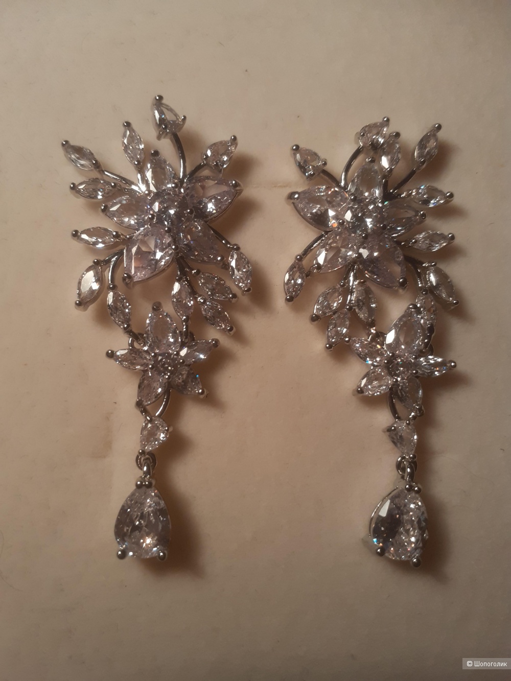 Свадебные серьги