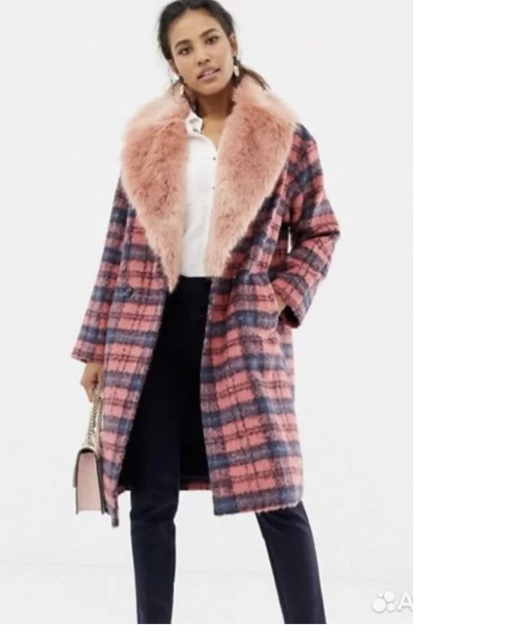 Asos пальто размер 38 (евр.)