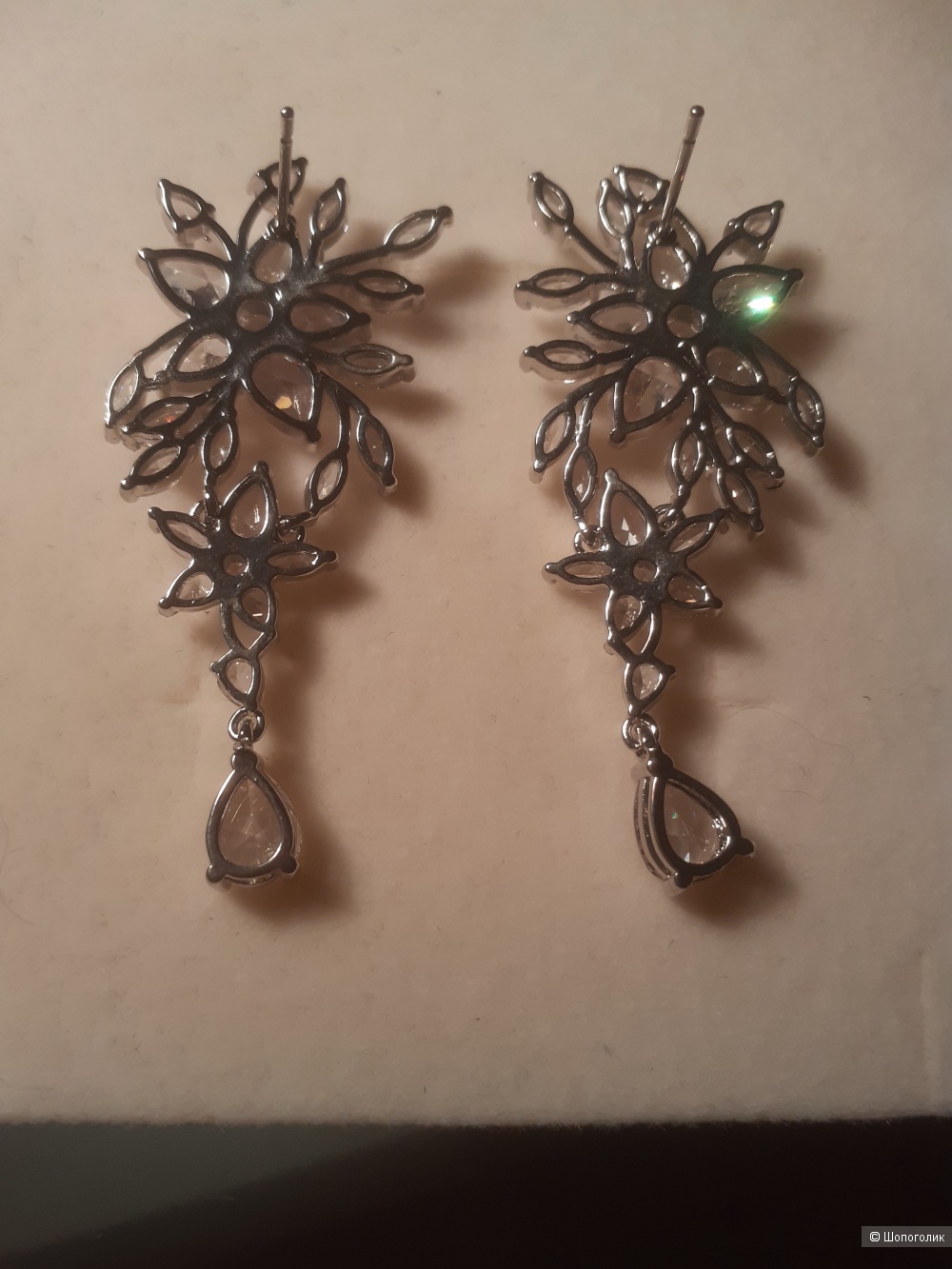 Свадебные серьги