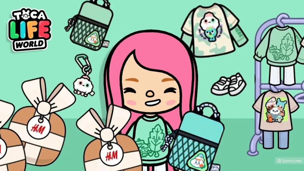 Свитшот  H&M x Toca Life размер 146/152