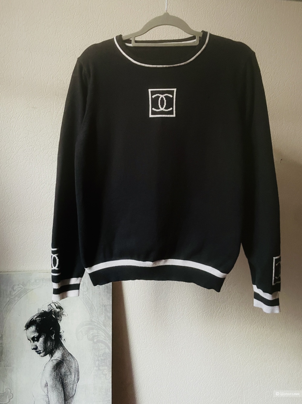 Джемпер Chanel, размер 44-46