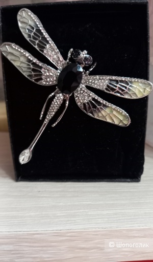 Брошь Стрекоза, бижутерия