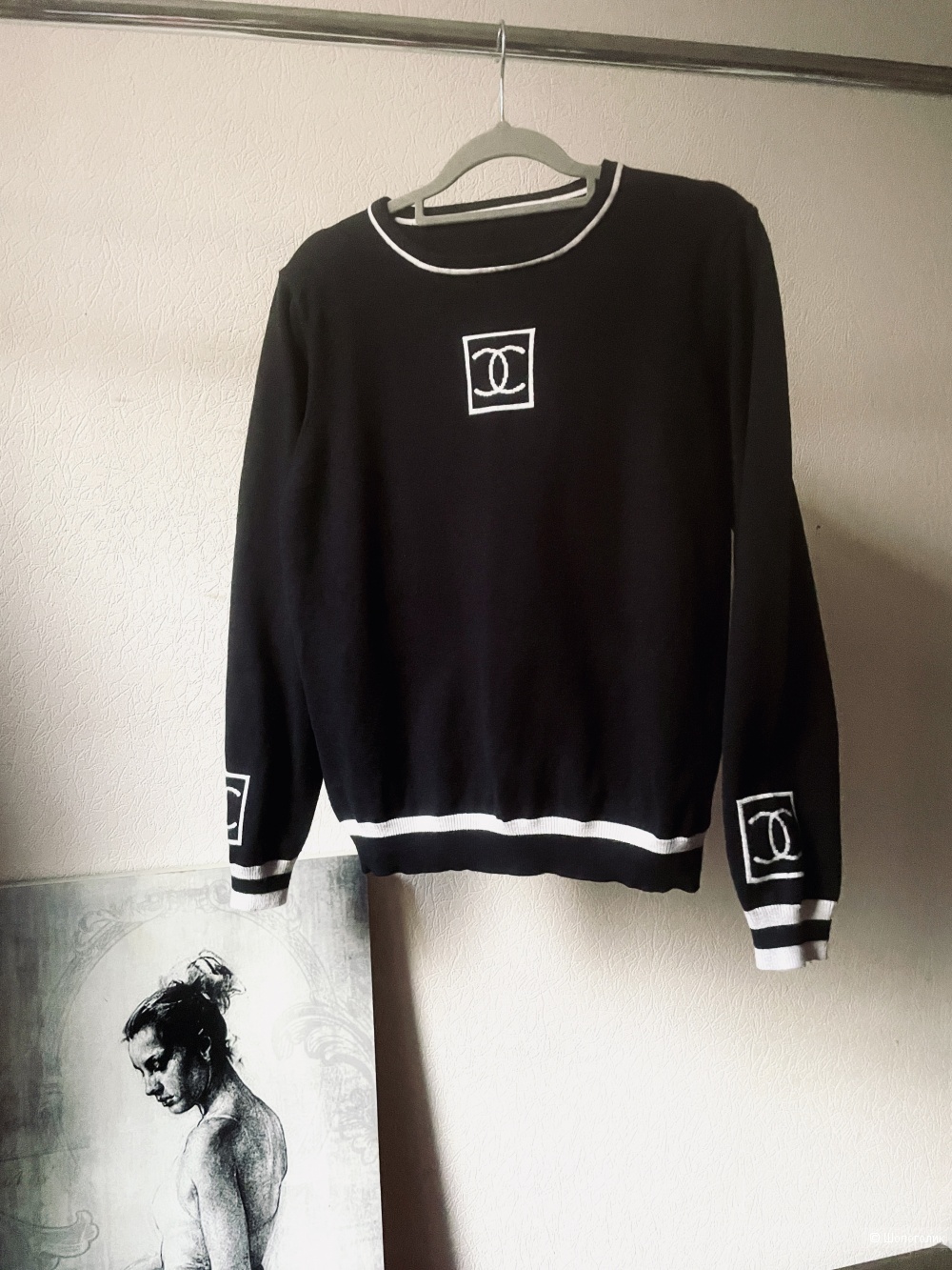 Джемпер Chanel, размер 44-46