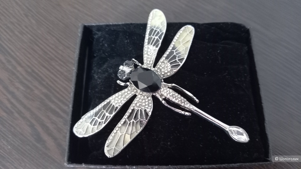 Брошь Стрекоза, бижутерия
