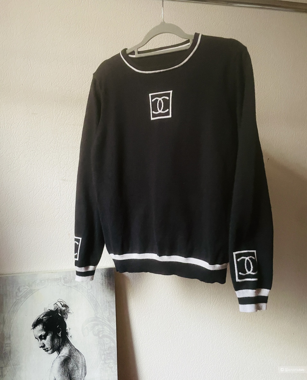 Джемпер Chanel, размер 44-46