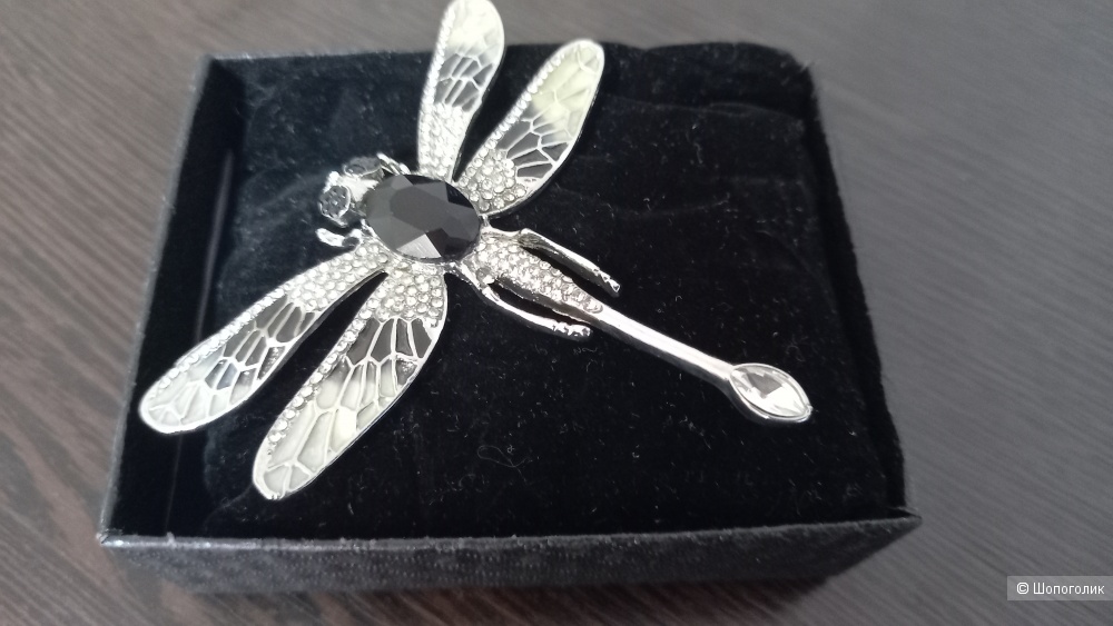 Брошь Стрекоза, бижутерия
