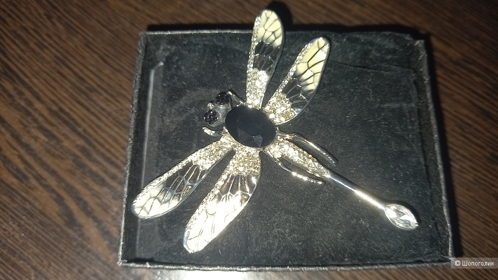 Брошь Стрекоза, бижутерия