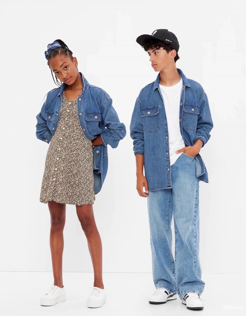 Рубашка джинсовая Gap 8 лет