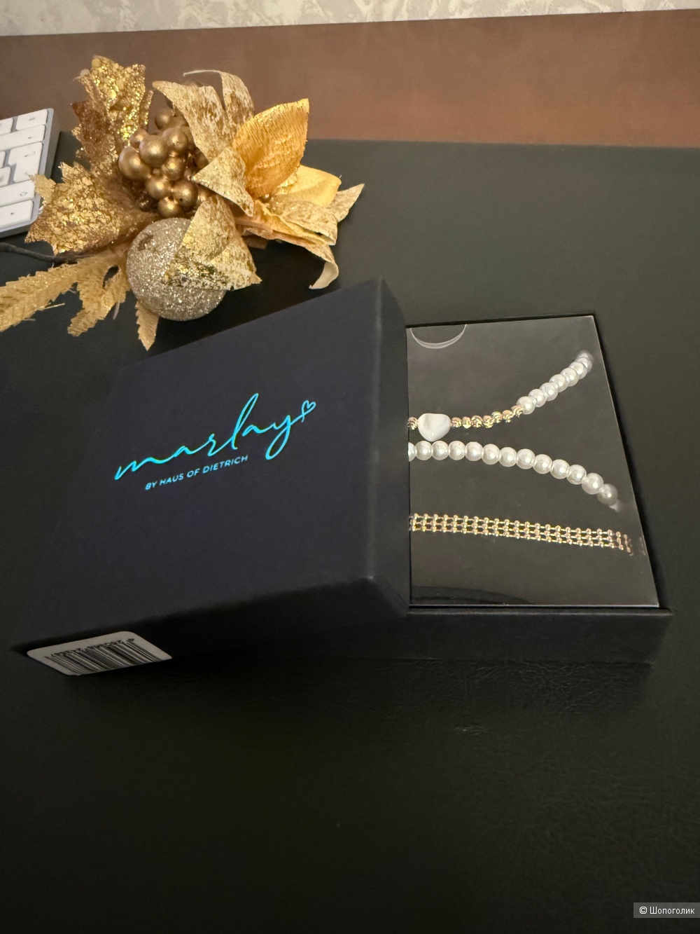 Marley by Haus of Dietrich комплект ( чокер и браслет)
