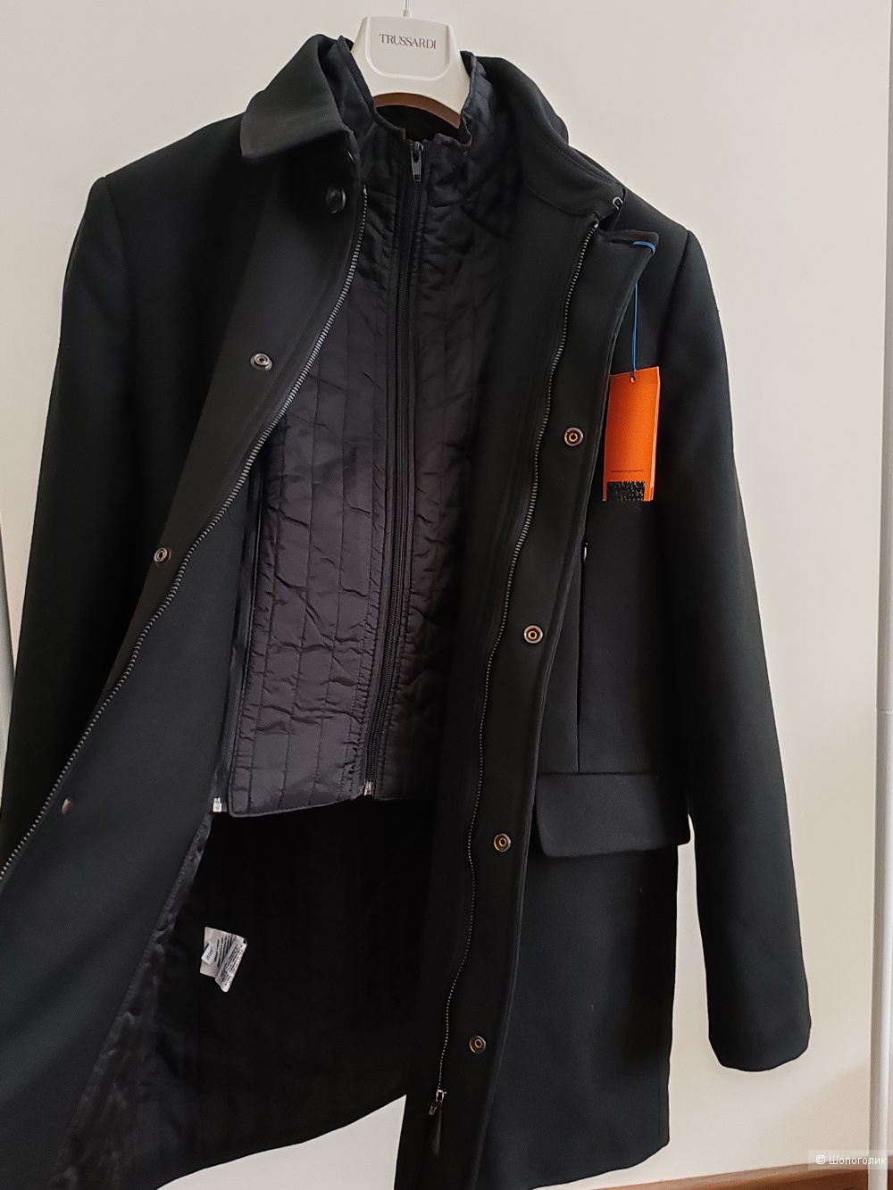 Пальто Trussardi jeans, размер 54  IT