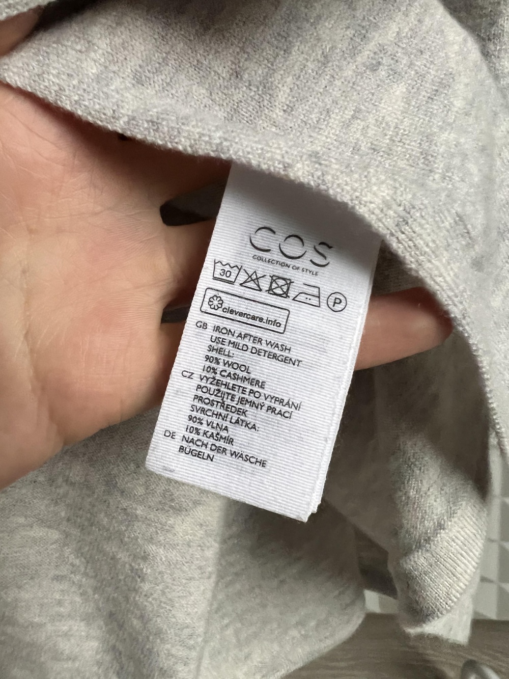 Свитер-пончо COS (XS/S, RUS 42-46)