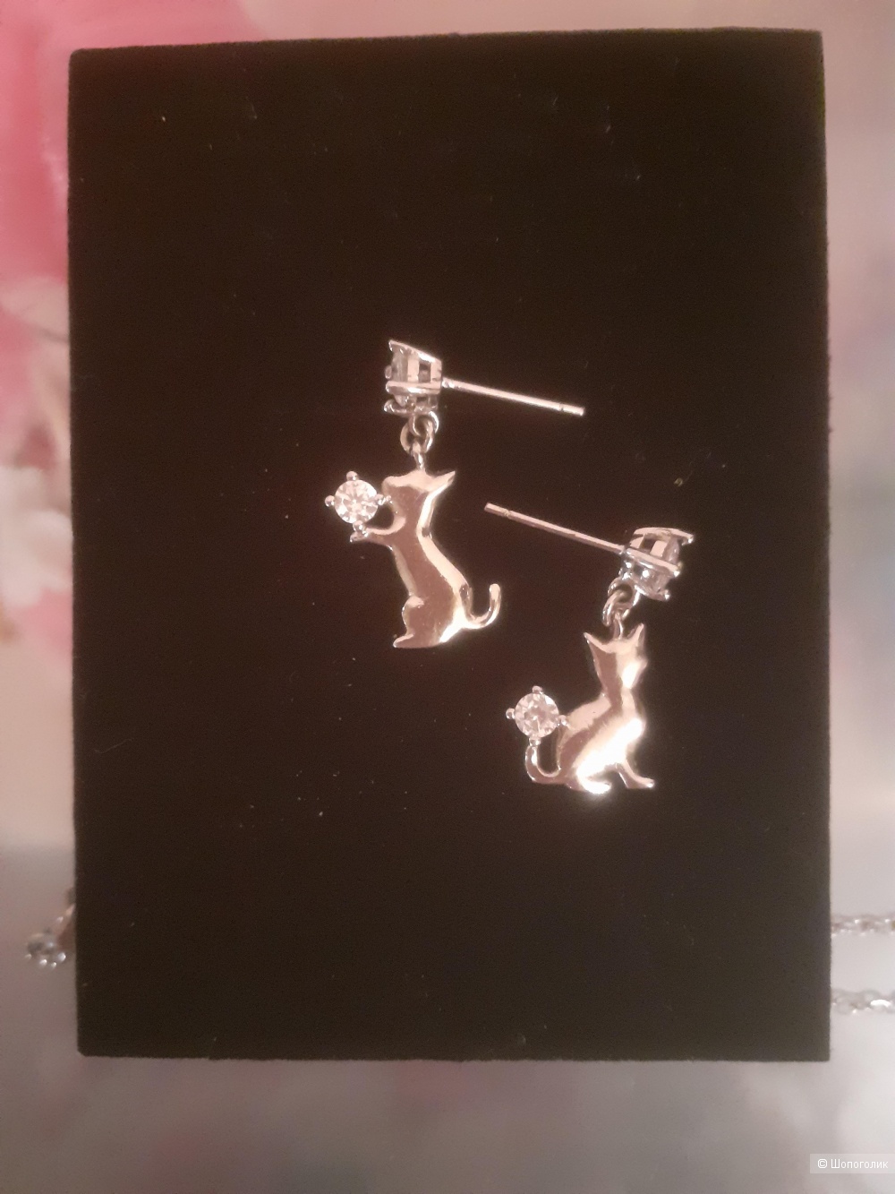 Серьги кошечки