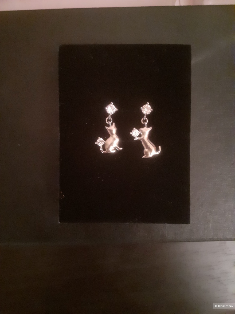 Серьги кошечки