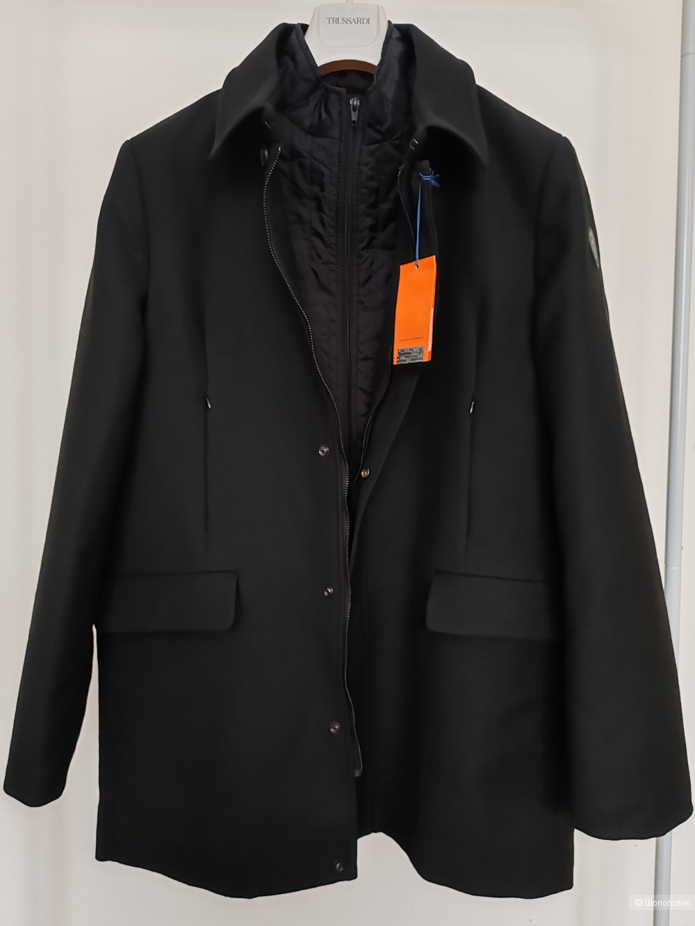 Пальто Trussardi jeans, размер 54  IT