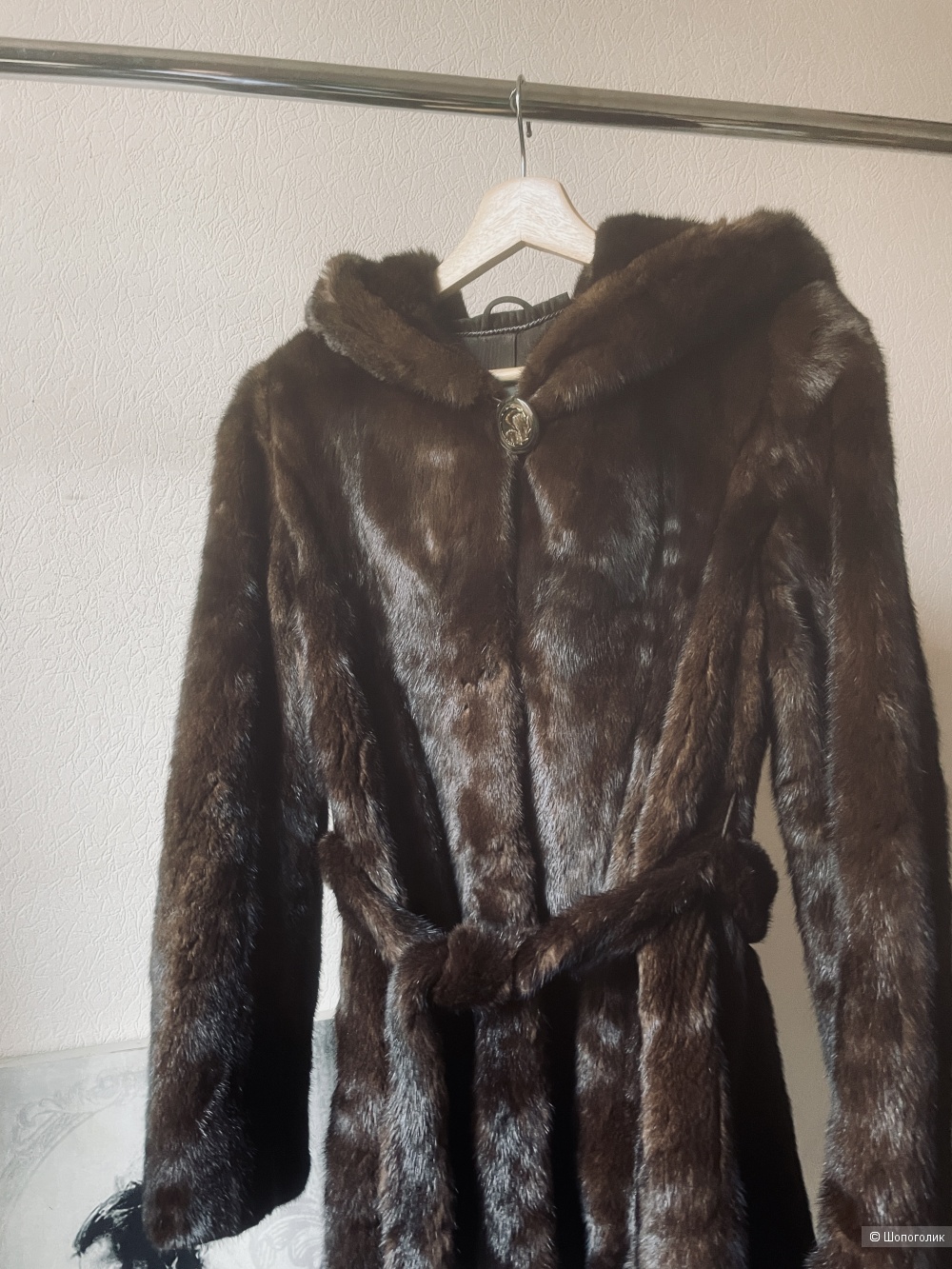 Шуба норка Fraumfeder, размер S-M