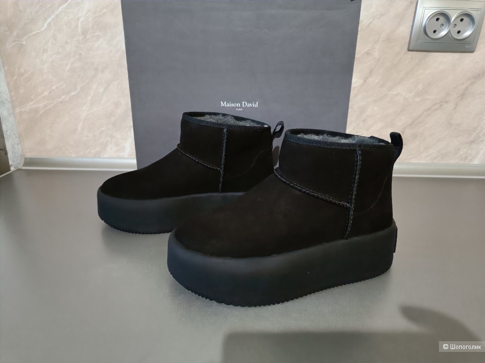 Угги Maison David. Размер: 35 (на стопу 22,7 см)