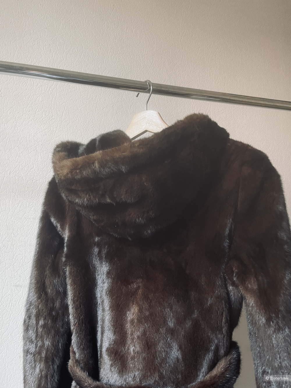 Шуба норка Fraumfeder, размер S-M