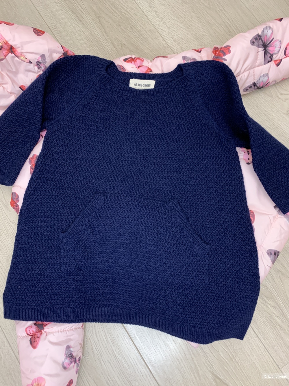 Шерстяное платье-свитер As We Grow 3-5 лет