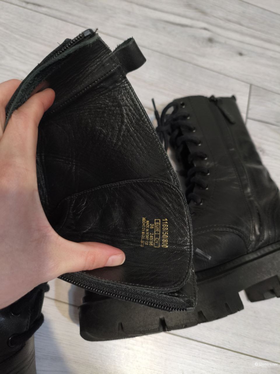 Ботинки высокие Massimo Dutti 38 р