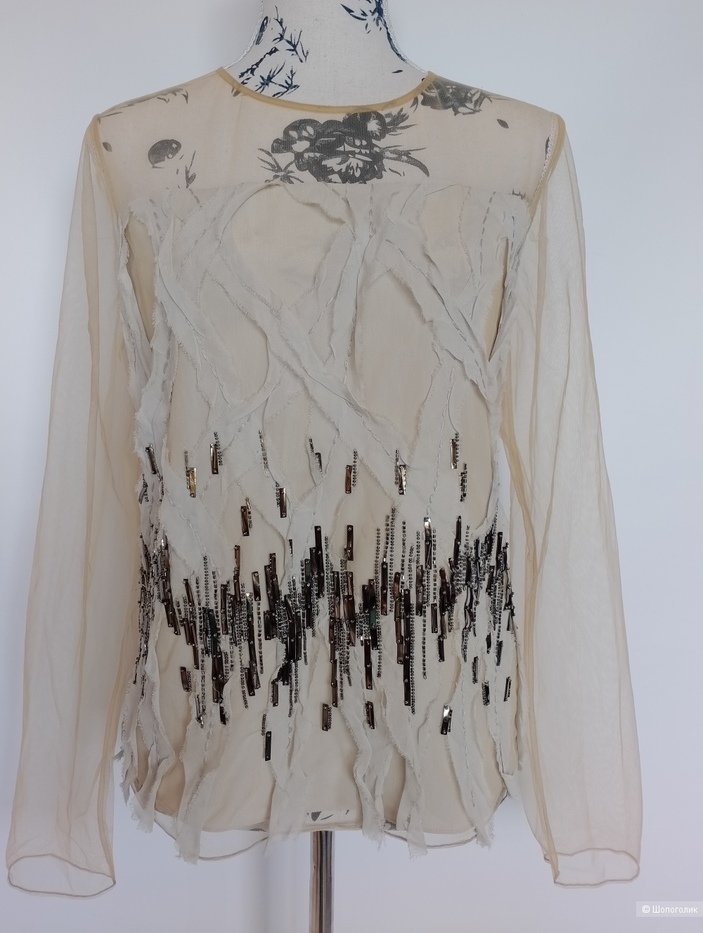 Блуза вечерняя Max Mara первая линия, fr42