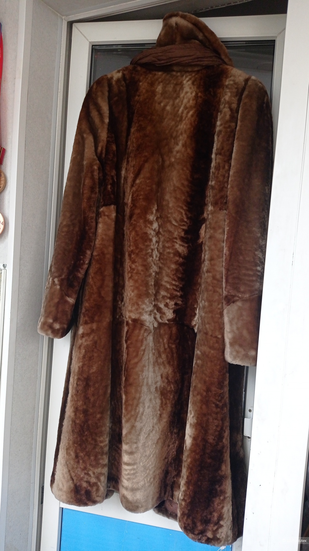 Шуба пальто мутон 46 размер