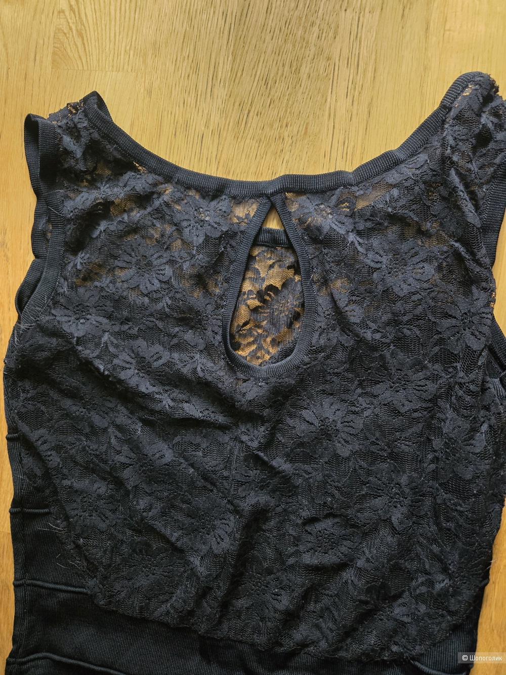 Платье трикотажное XS (на бирке S)