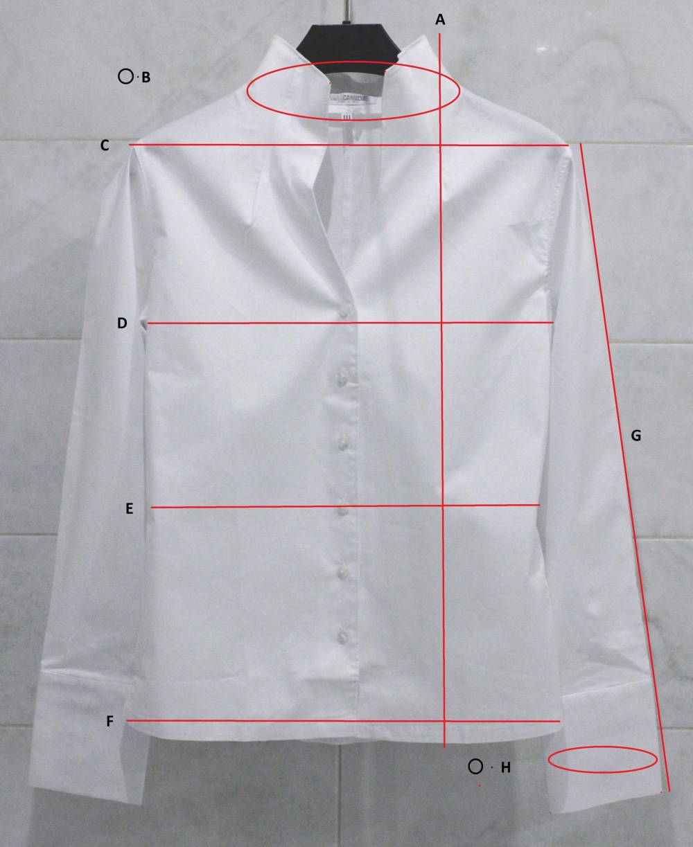 Рубашка NaraCamicie, размер 46