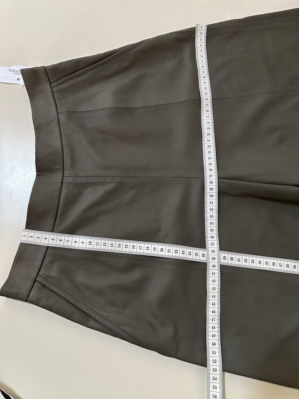 Кожаные брюки-кюлоты-юбка  Max Mara 42-44-46