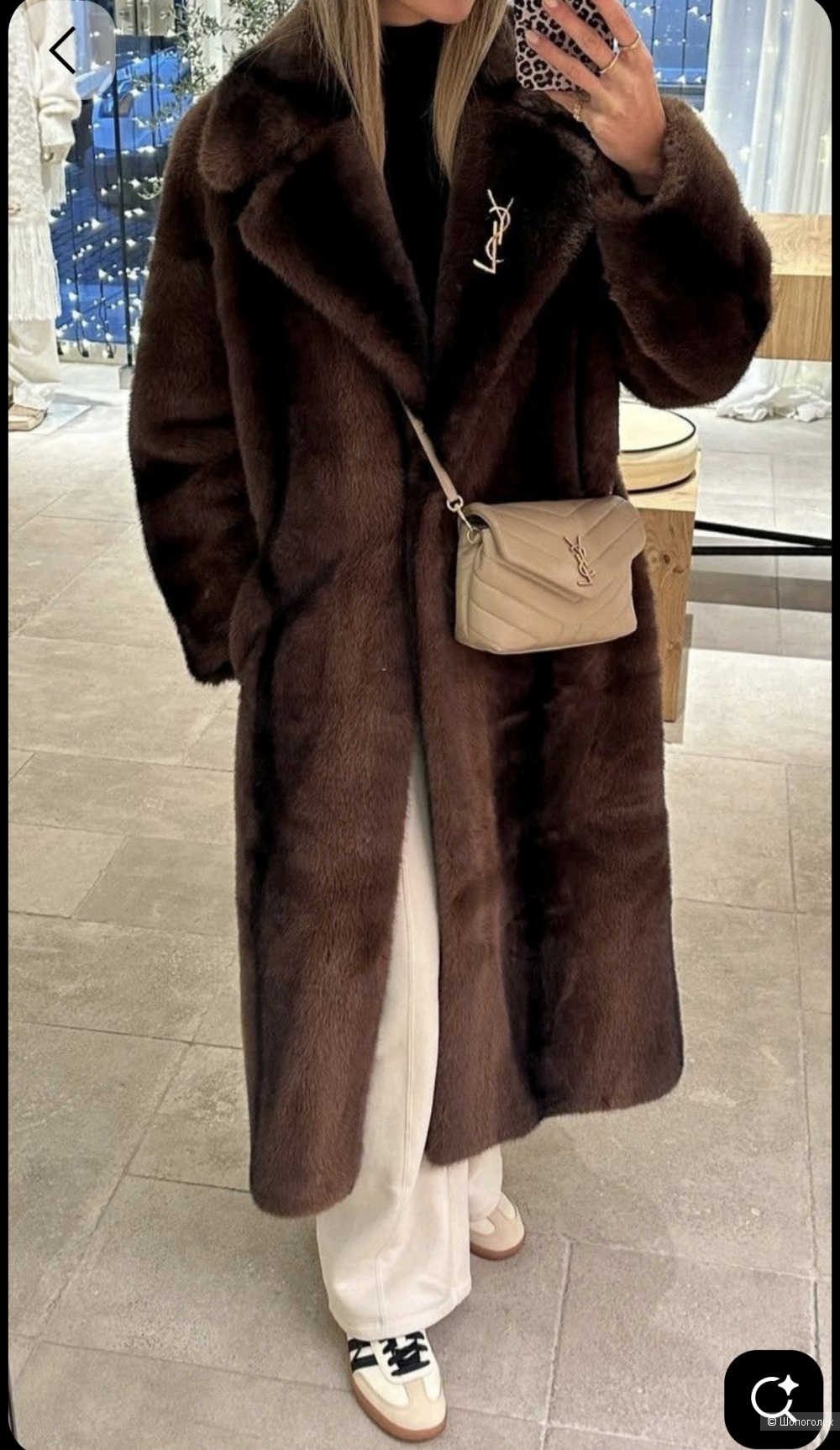 Шуба пальто мутон 46 размер