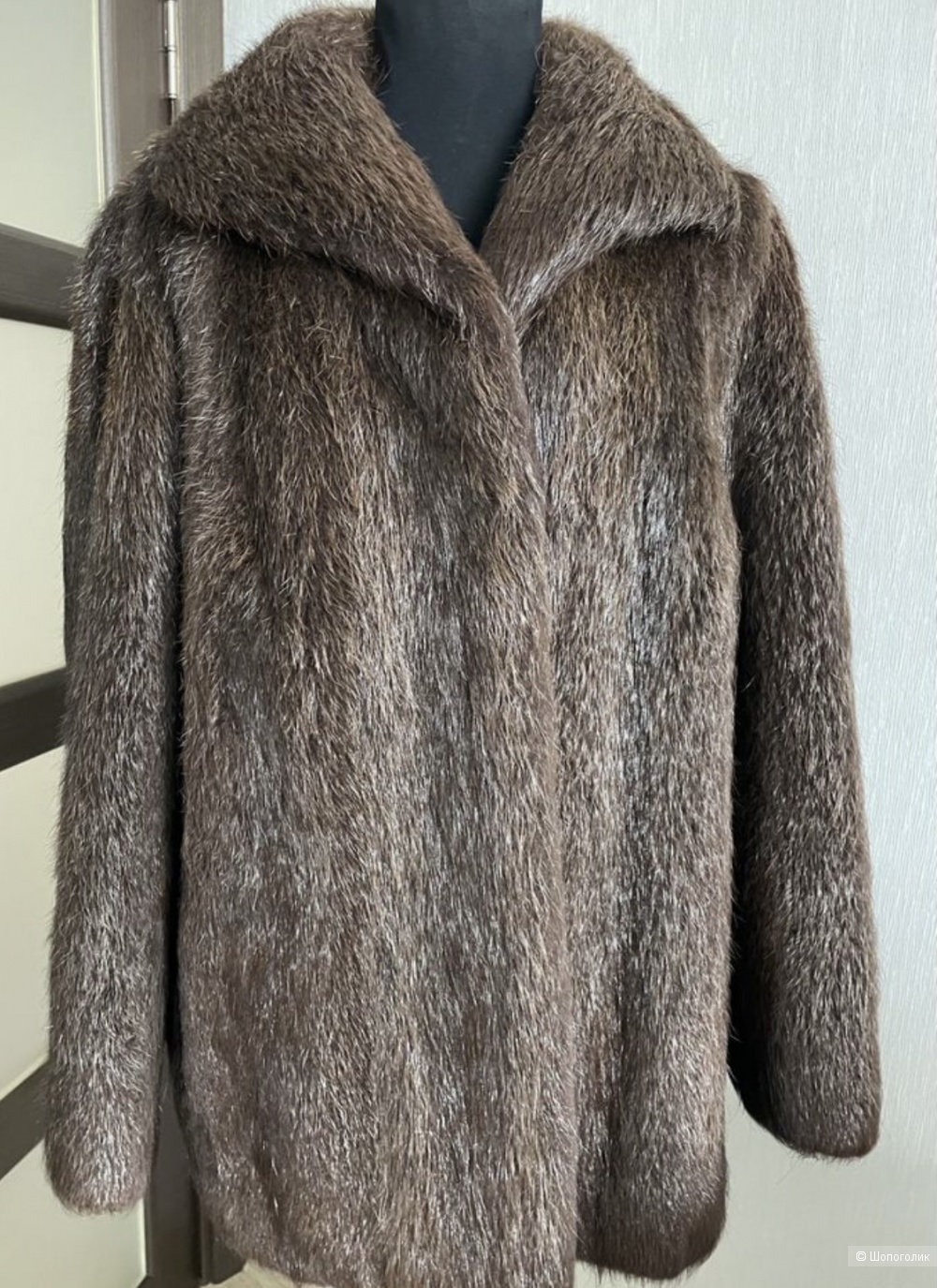 Полушубок натуральный бобёр 50-52