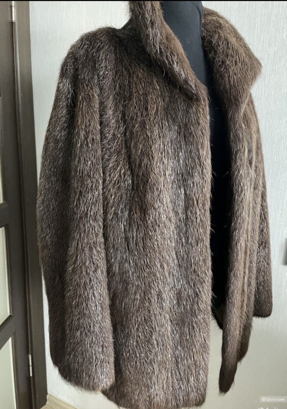 Полушубок натуральный бобёр 50-52