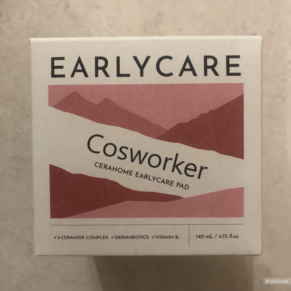 Успокаивающие диски для лица COSWORKER cerahome earlycare pad
