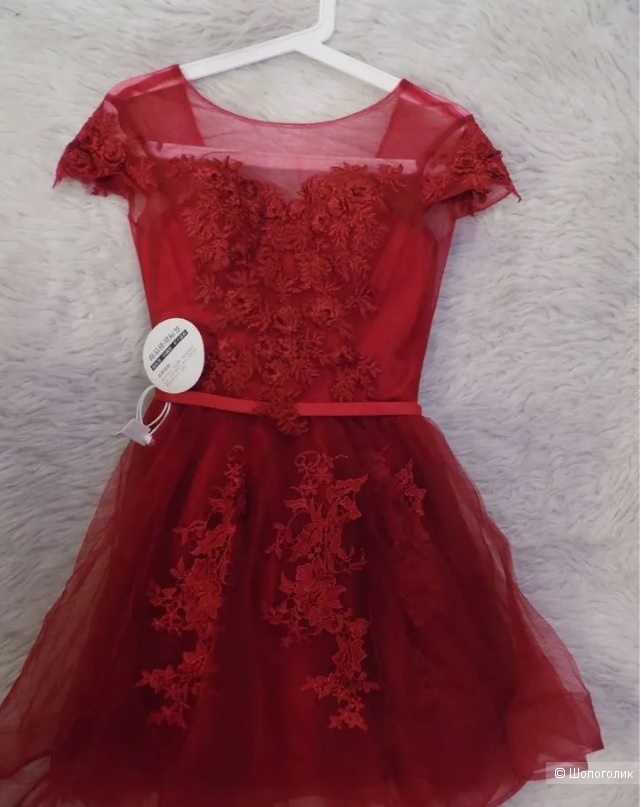 Коктейльное платье, китайский бренд, 42